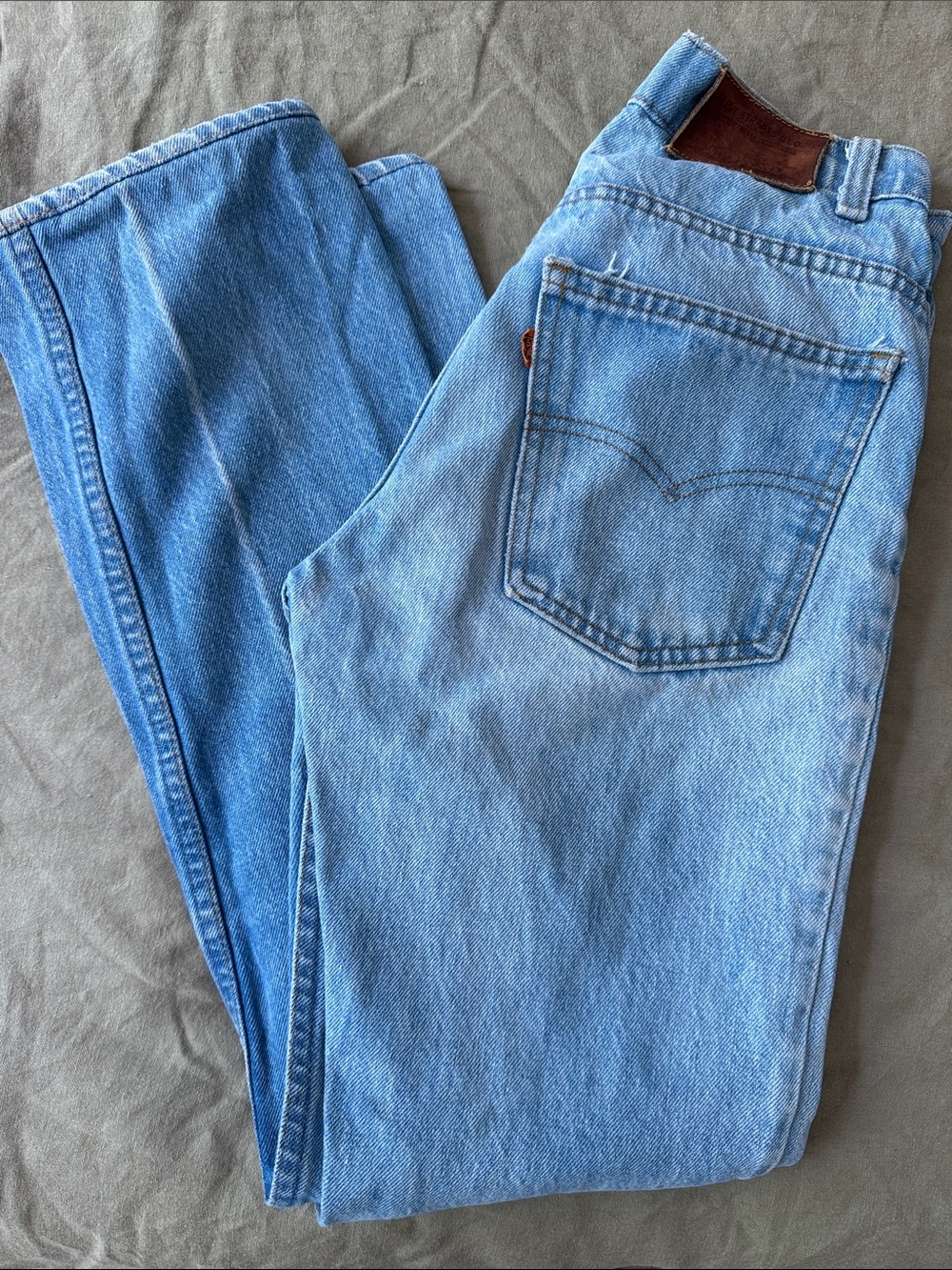 Levi’s 517 Orange Tab Classic Light Blue Denim Jeans
